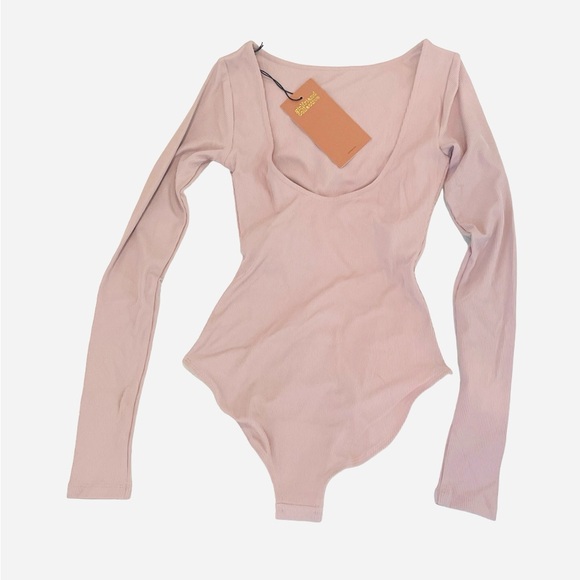 NEW Girlfriend Collective Ava Bateau Bodysuit - Picture 5 of 8